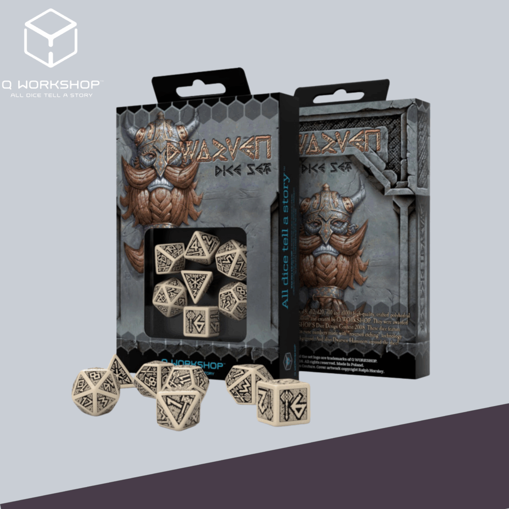 dwarven-beige-black-diceset-7-stuks
