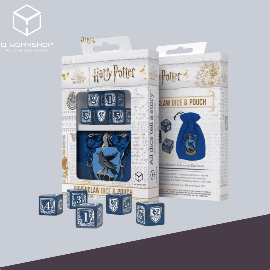 harry-potter-ravenclaw-dice-pouch-5-stuks-d6