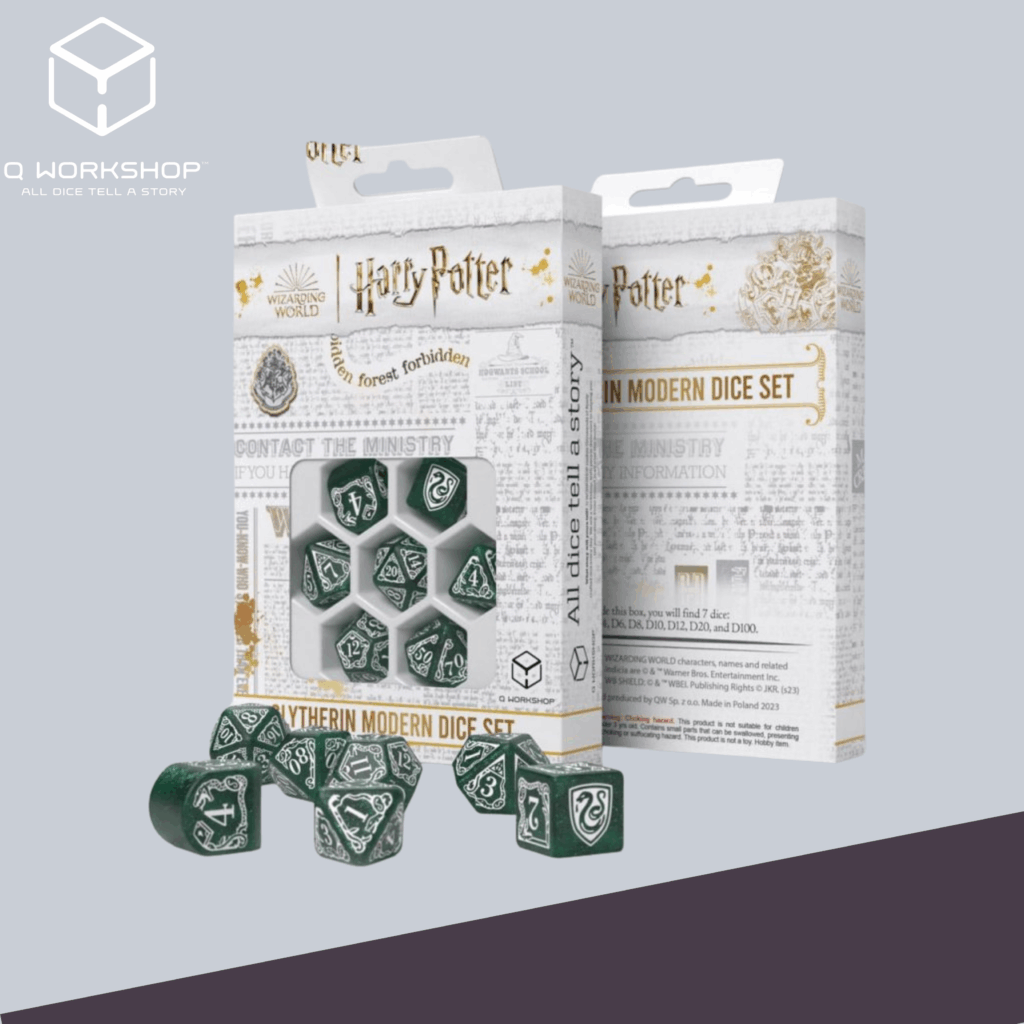 harry-potter-slytherin-modern-diceset-green-7-stuks