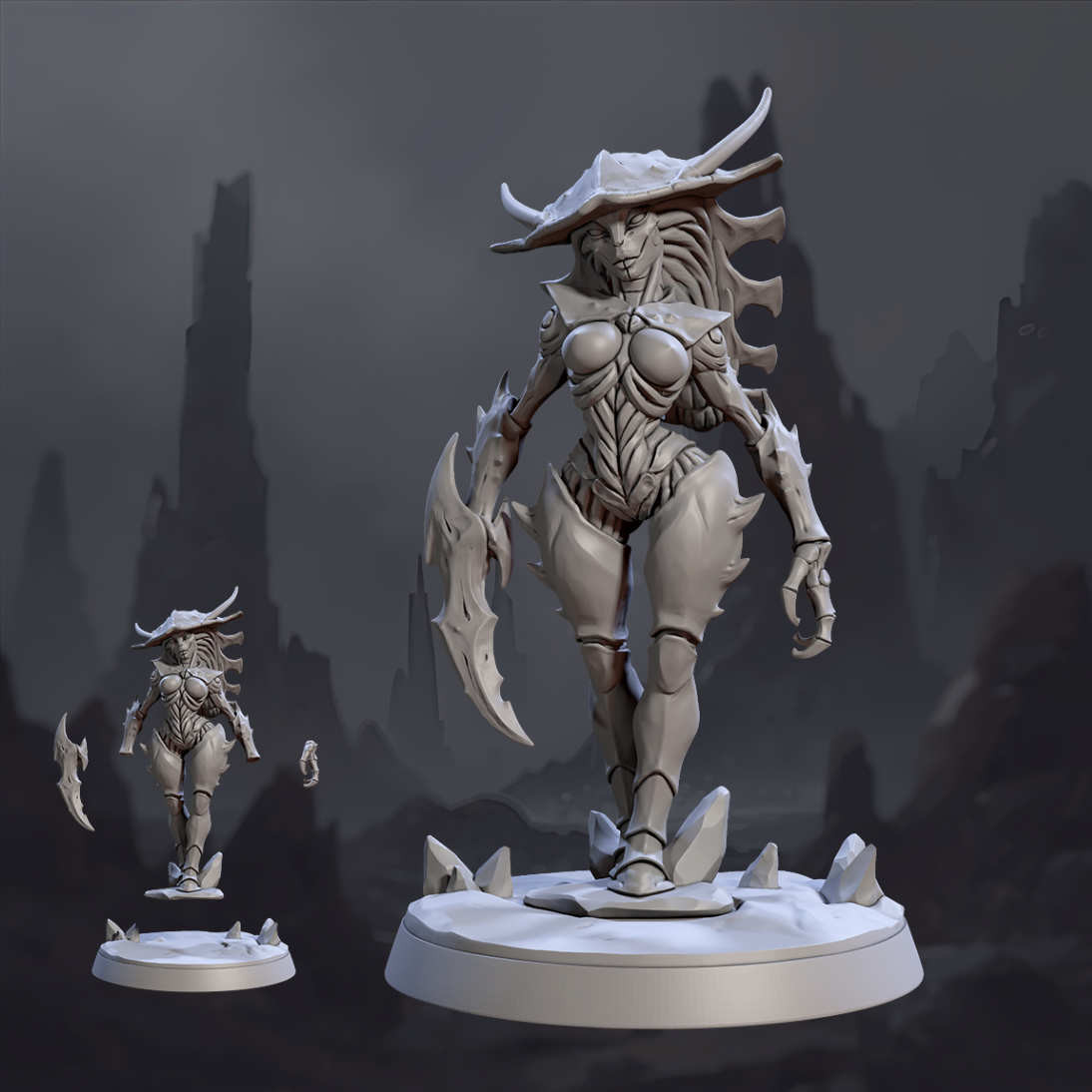 Brood of the Zeek Scuttlers - Skirra the Scuttler • Pinup