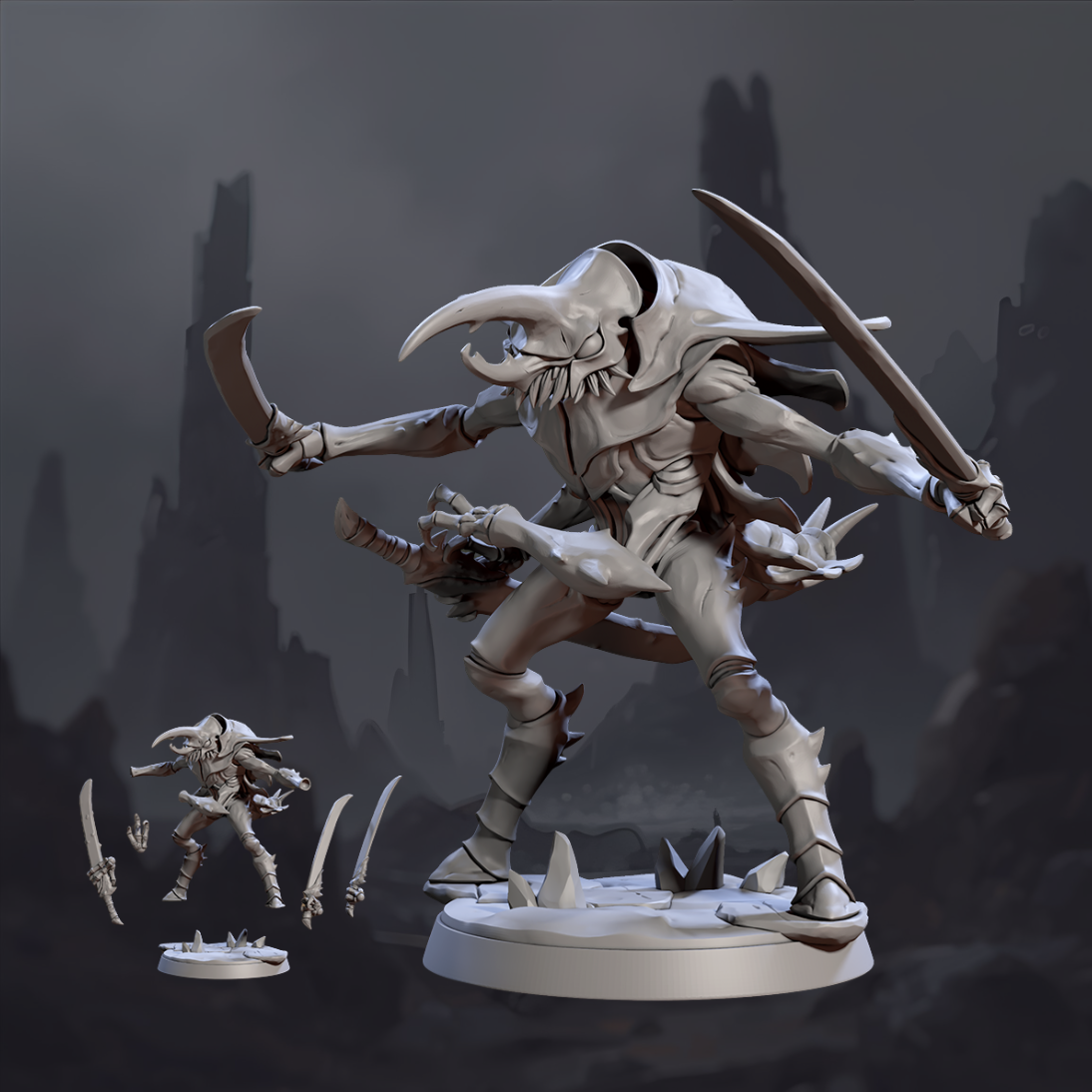 Brood of the Zeek Scuttlers - Zarruk • Scuttler Knight