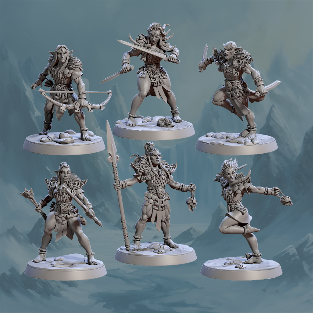 Frost Alfar of Skutagaard - Frost Alfar Hunters