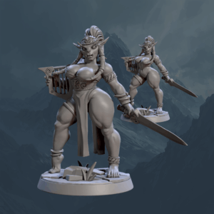 Bronzeclad Greatgoblins - Cassia Lyresong • Greatgoblin Pinup