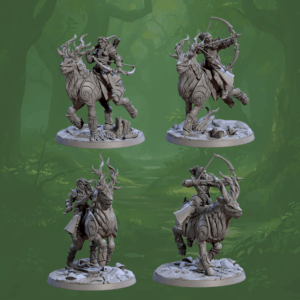 Noble Alfar - Goldhorn Cervid Riders