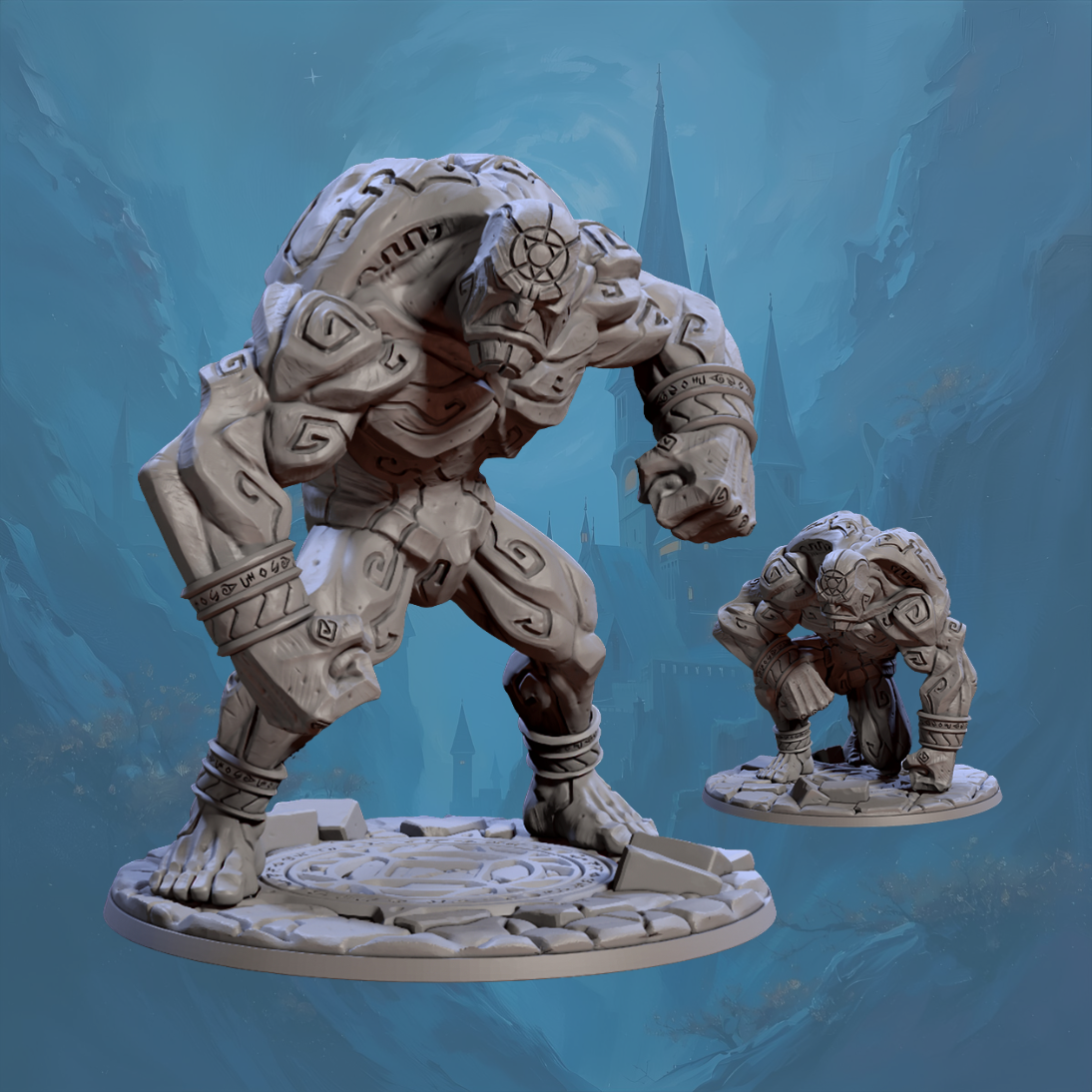 Arcanist's Guild - Giant Clay Golem