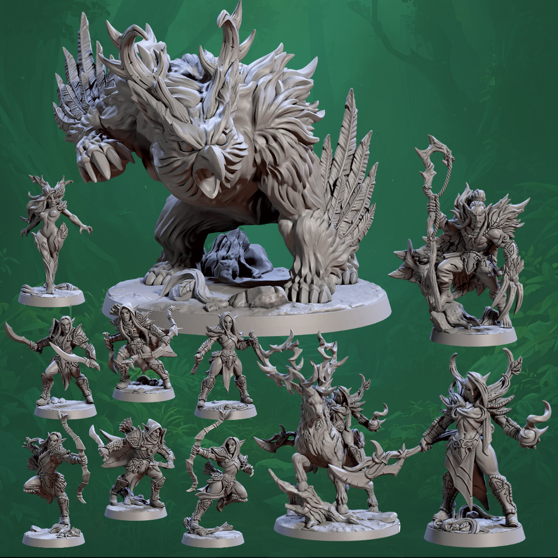 Deepwood Alfar - Complete Set