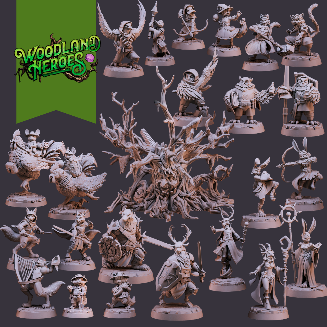 Woodland Heroes - Complete Set