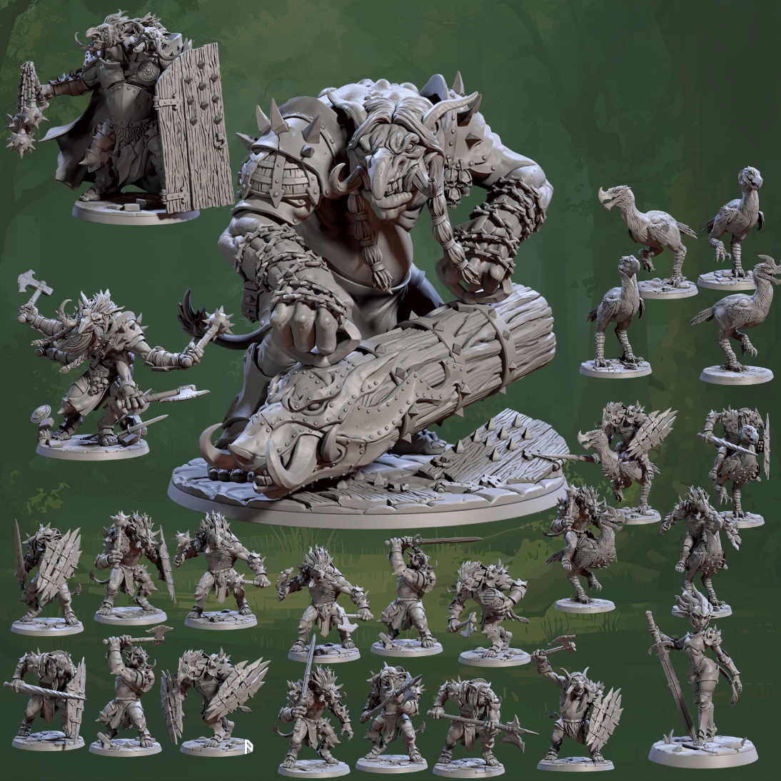 Ironkeep War-Trolls - Complete Set