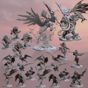 Raid at the Temple of Zephyra - Complete Set