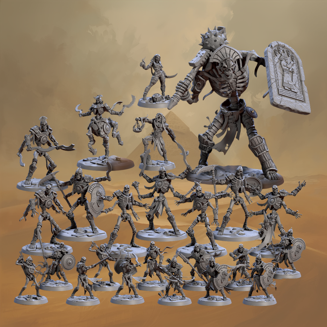 Tombsworn Skeletons of Denmora - Complete Set