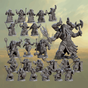 Elephorim Ivory Sentinels - Complete Set