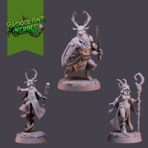 Woodland Heroes - Deerfolk Guardians