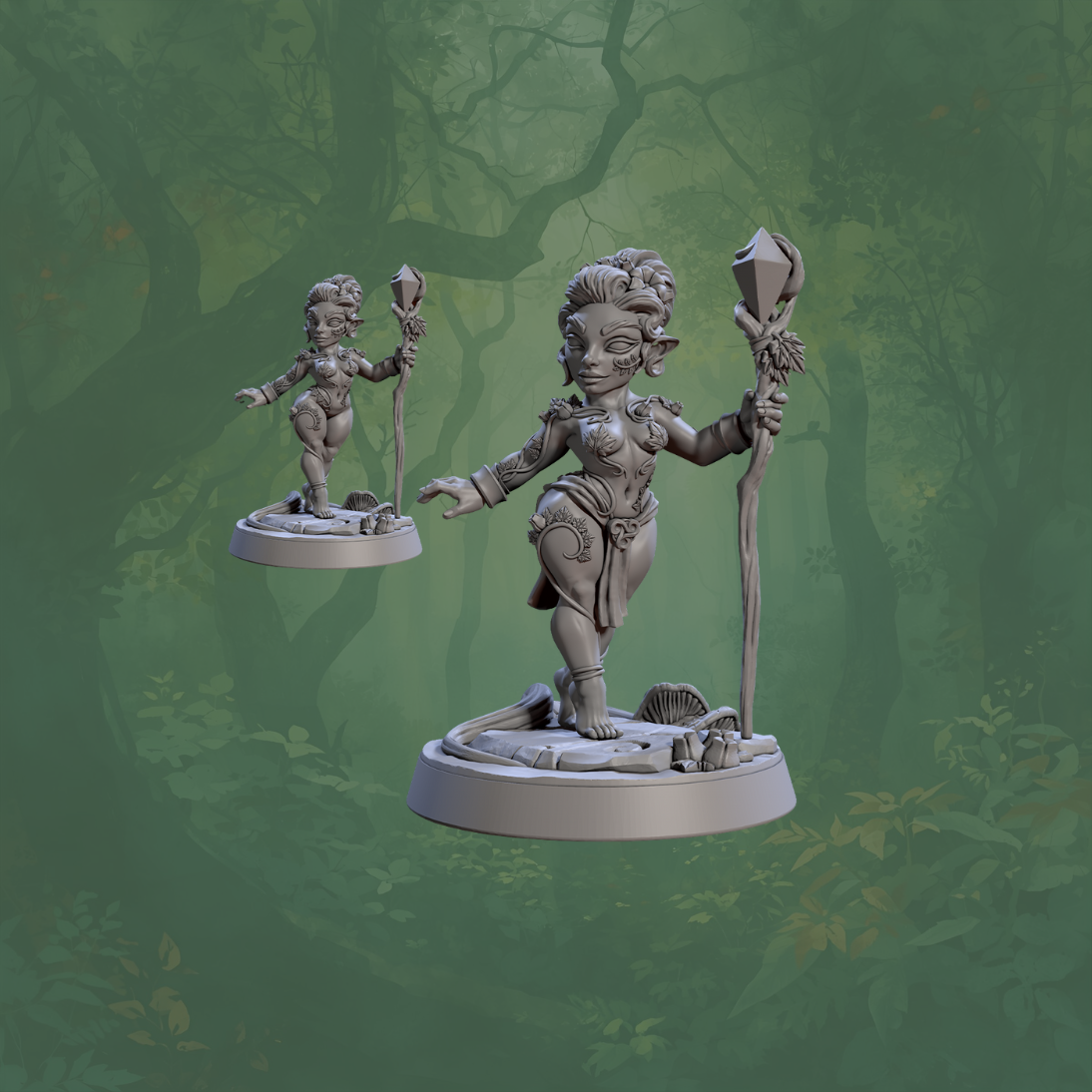 Deeproot Lurikeen - Faelin Oakwhisper • Pinup