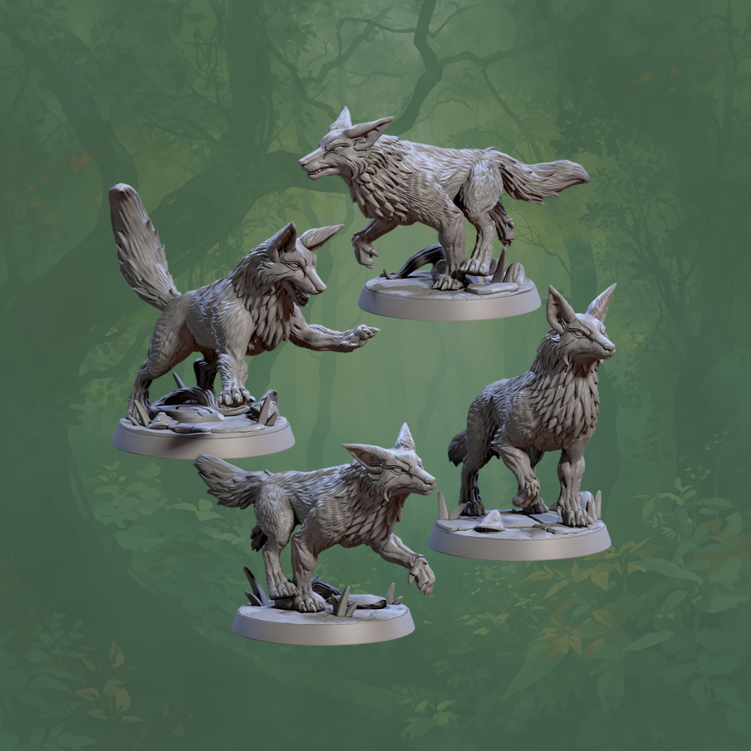 Deeproot Lurikeen - Mystic Foxes • Wild