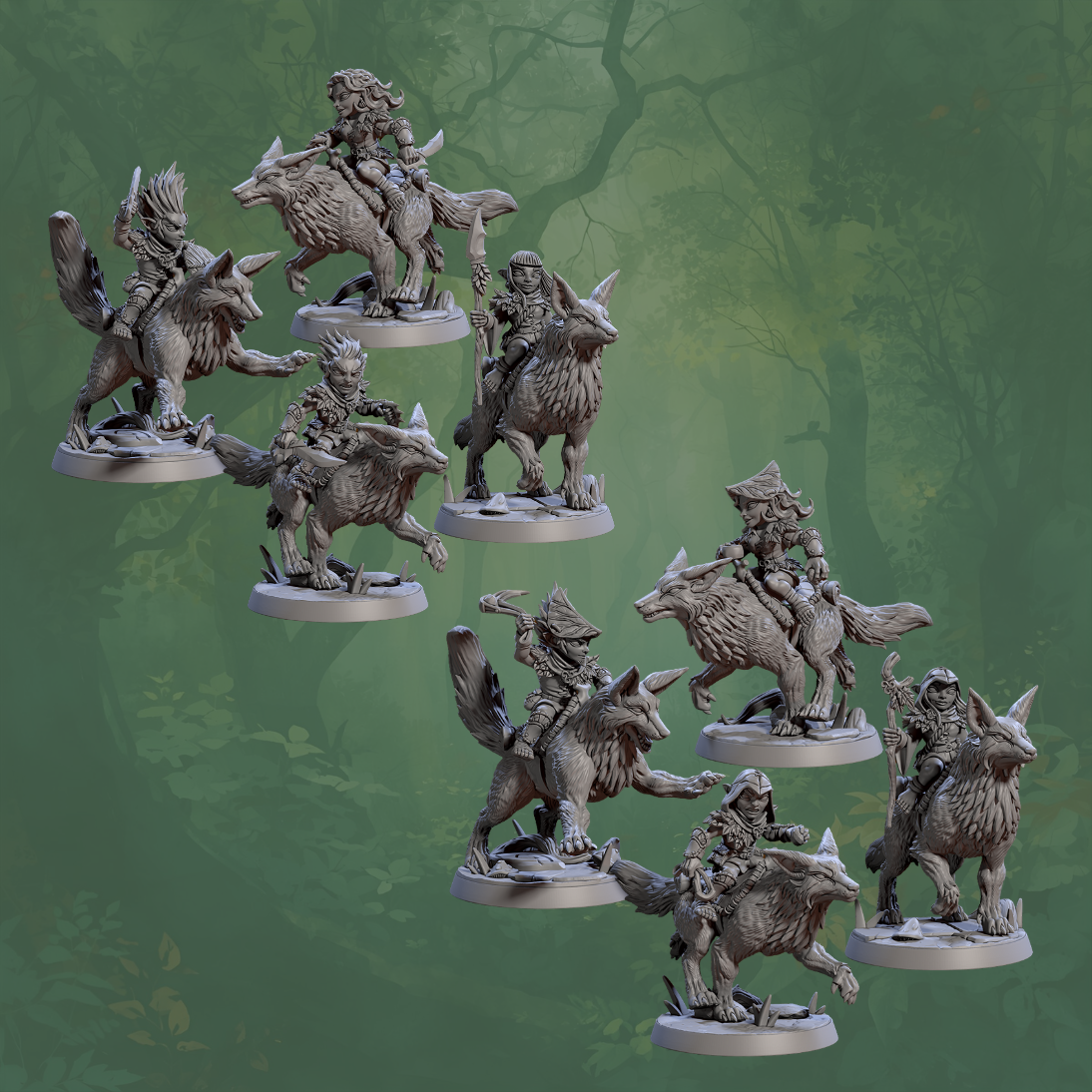 Deeproot Lurikeen - Mystic Fox Riders