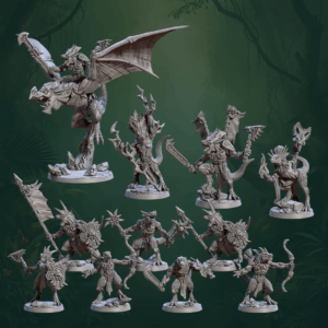 Goldmaw Lizardmen - Complete Set