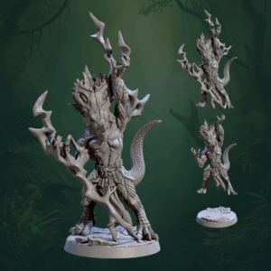 Goldmaw Lizardmen - Kaztot Stormcaller • Goldmaw Lizard