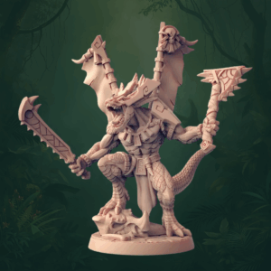 Goldmaw Lizardmen - Xol'Toa • Goldmaw Lizard Prince