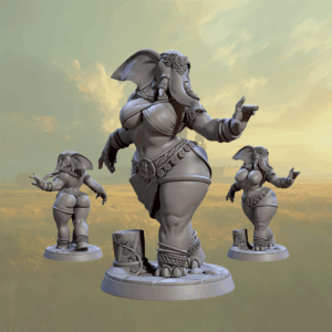 Elephorim Ivory Sentinels - Gea • Elephorim Invoker • Pinup