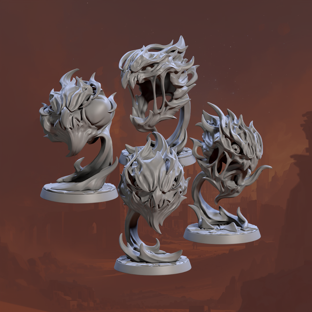 Raid at the Temple of Ifrit - Infernal Spirits