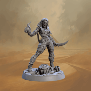 Tombsworn Skeletons of Denmora - Iskama • Mummified Priestess • Pinup