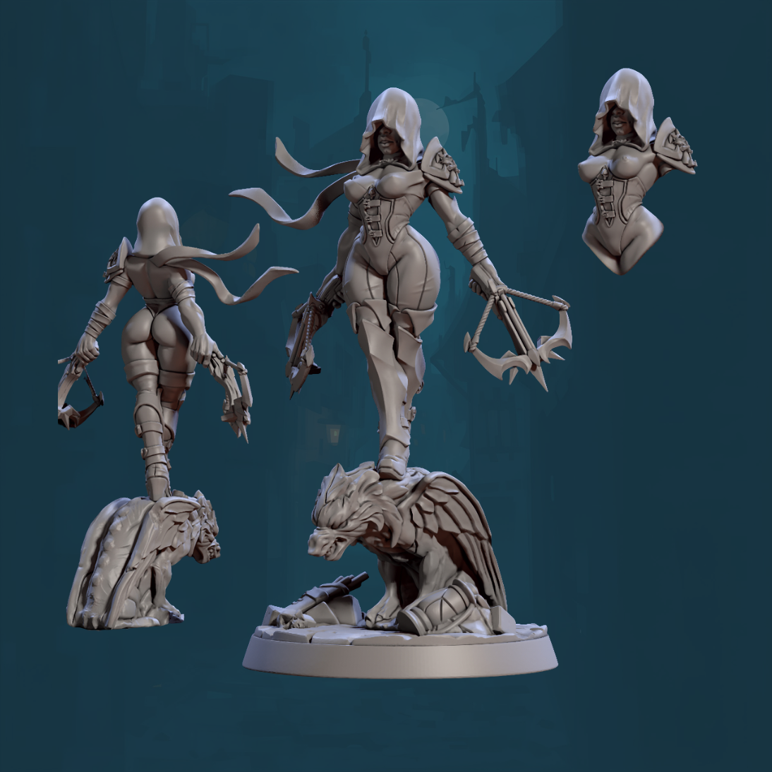 Requiem Demonhunters - Janet Demonbane • Pinup