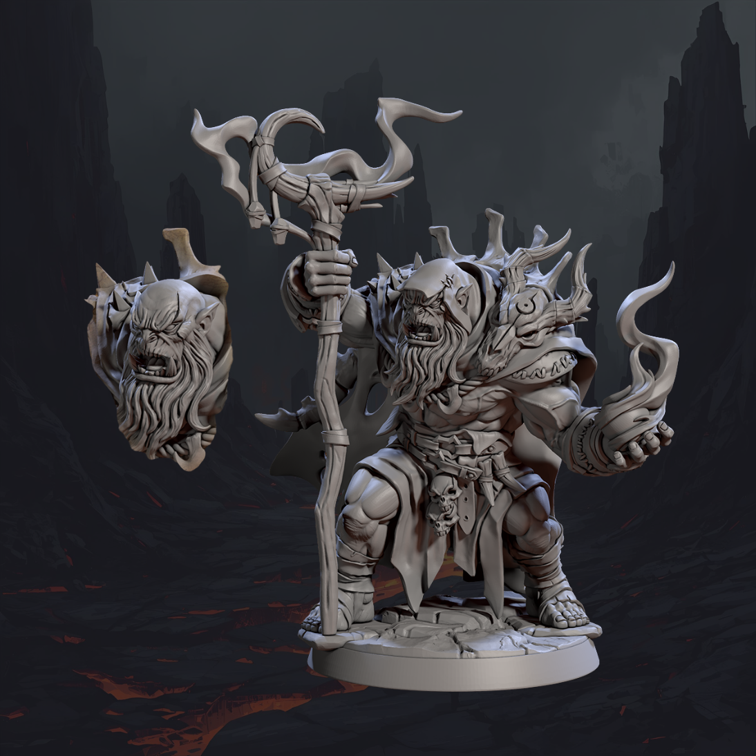 Blackcrag Orcs - Lugzubur Doombringer