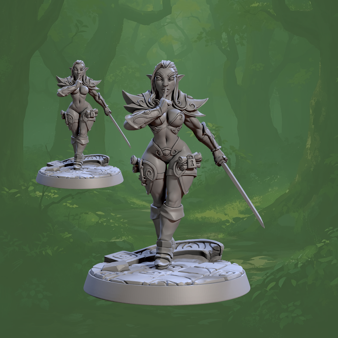 Noble Alfar - Lythalia •  Whisper of Secrets • Pinup