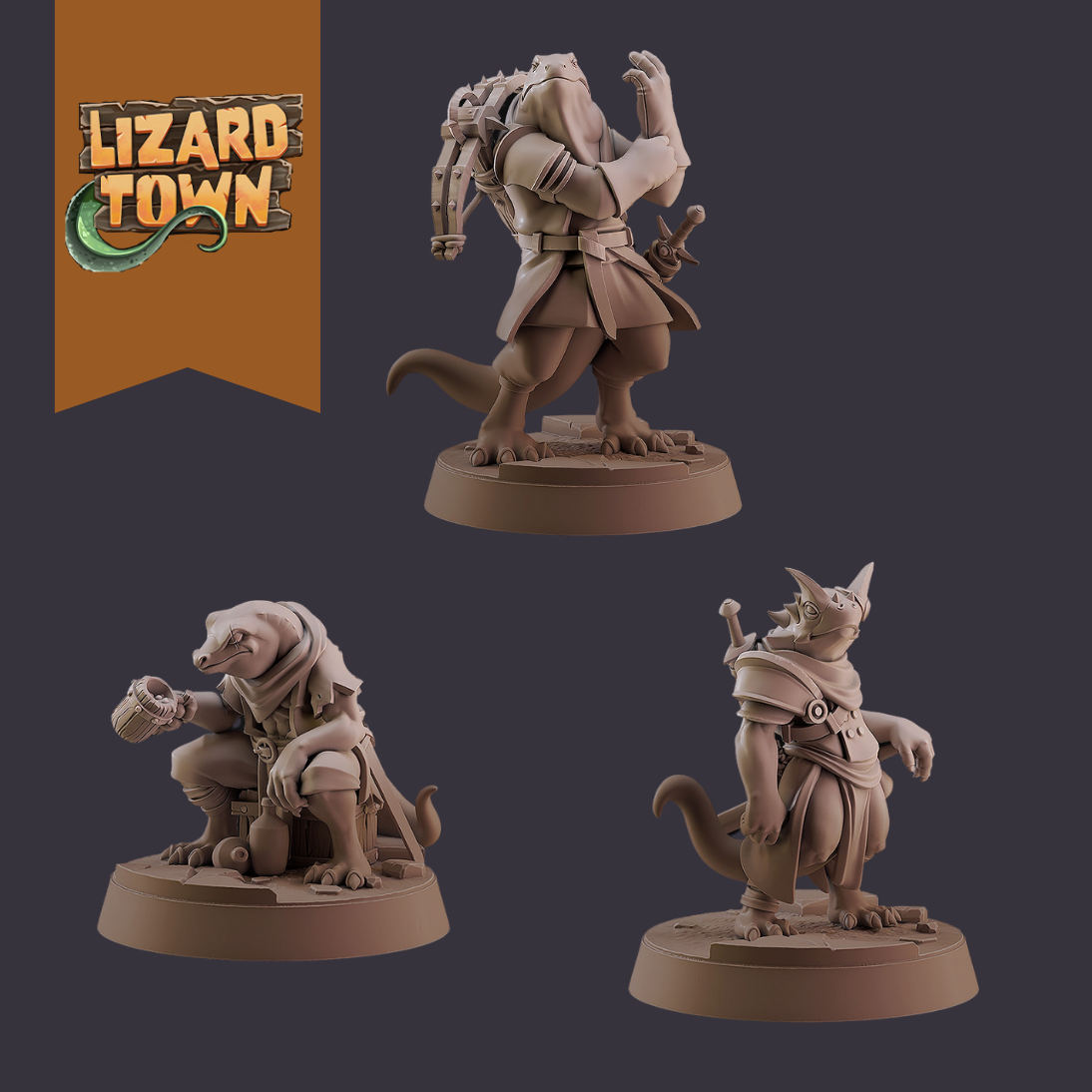 Lizard Town - Lizard Mercenaries
