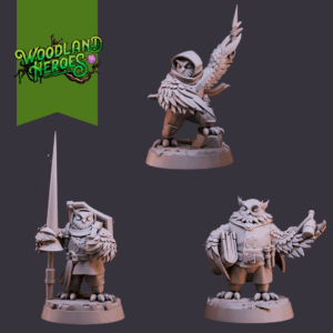 Woodland Heroes - Owlfolk Allies