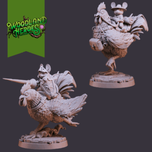 Woodland Heroes - Rooster Riders