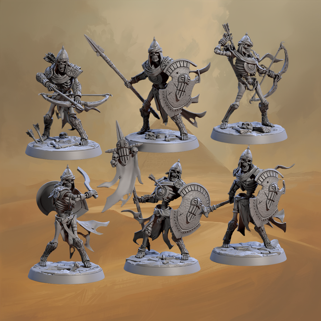 Tombsworn Skeletons of Denmora - Tombsworn Skeletons