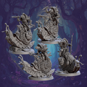 Jadeshell Turtlekin - Turtlekin Snail Riders