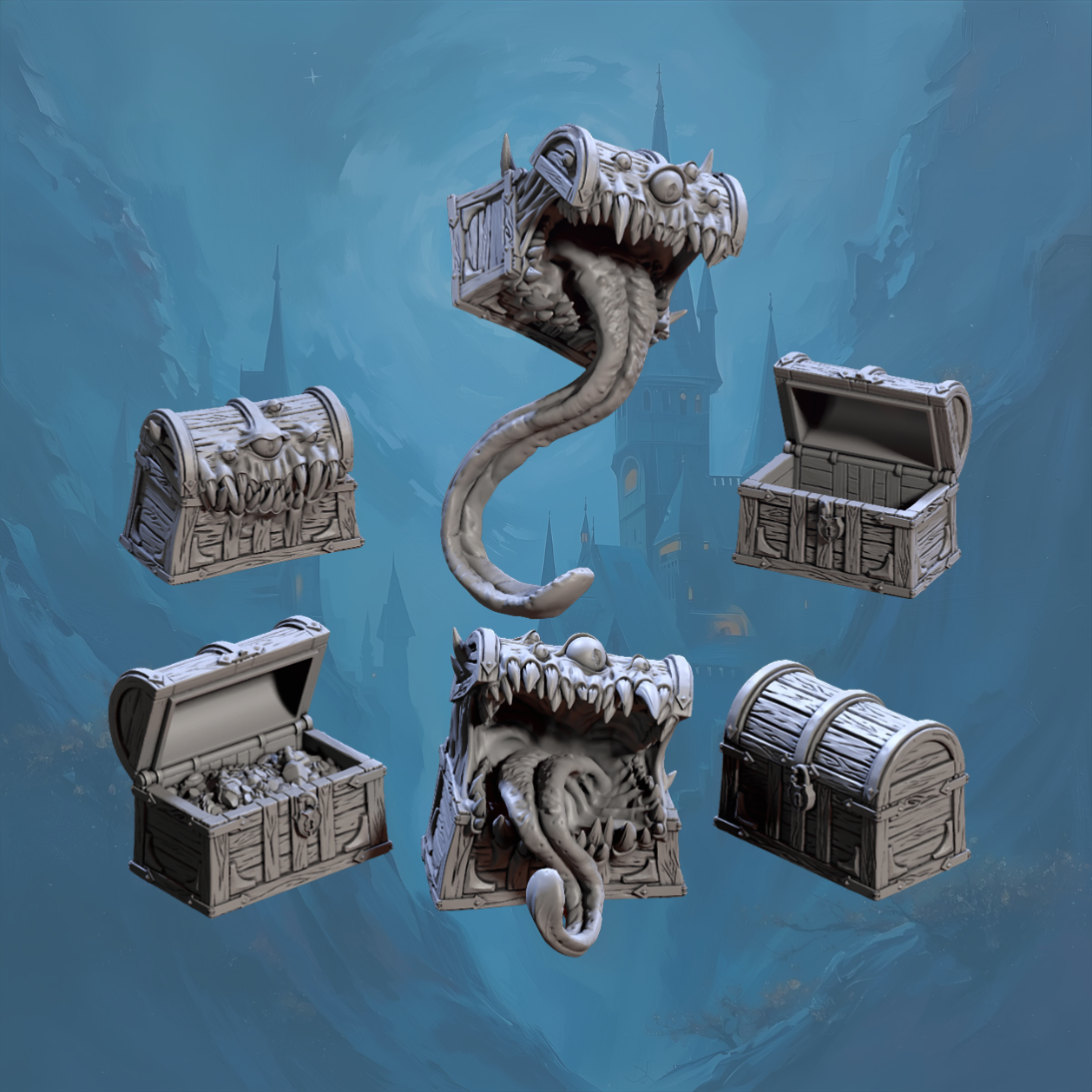 Arcanist's Guild - Treasure Mimics