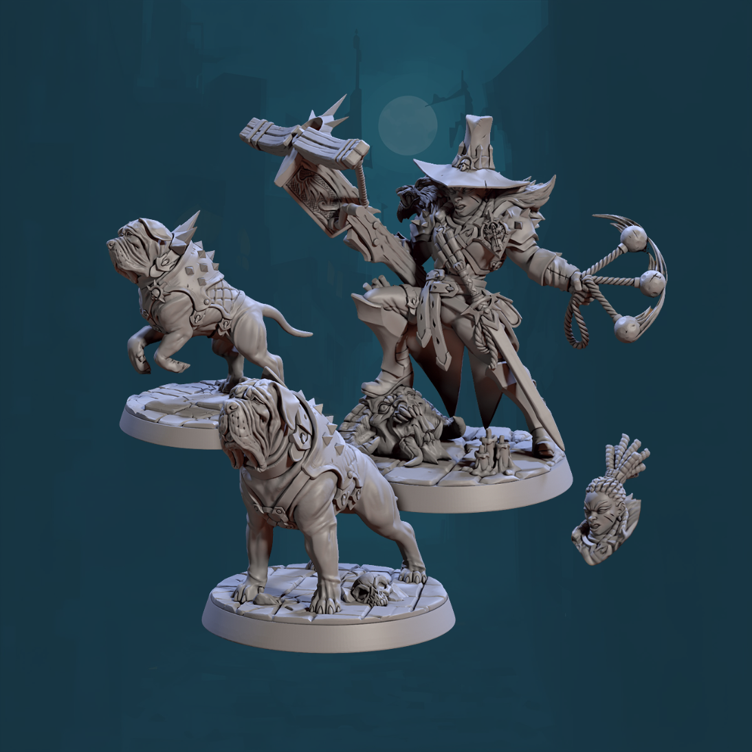Requiem Demonhunters - Trisha the Houndmaster