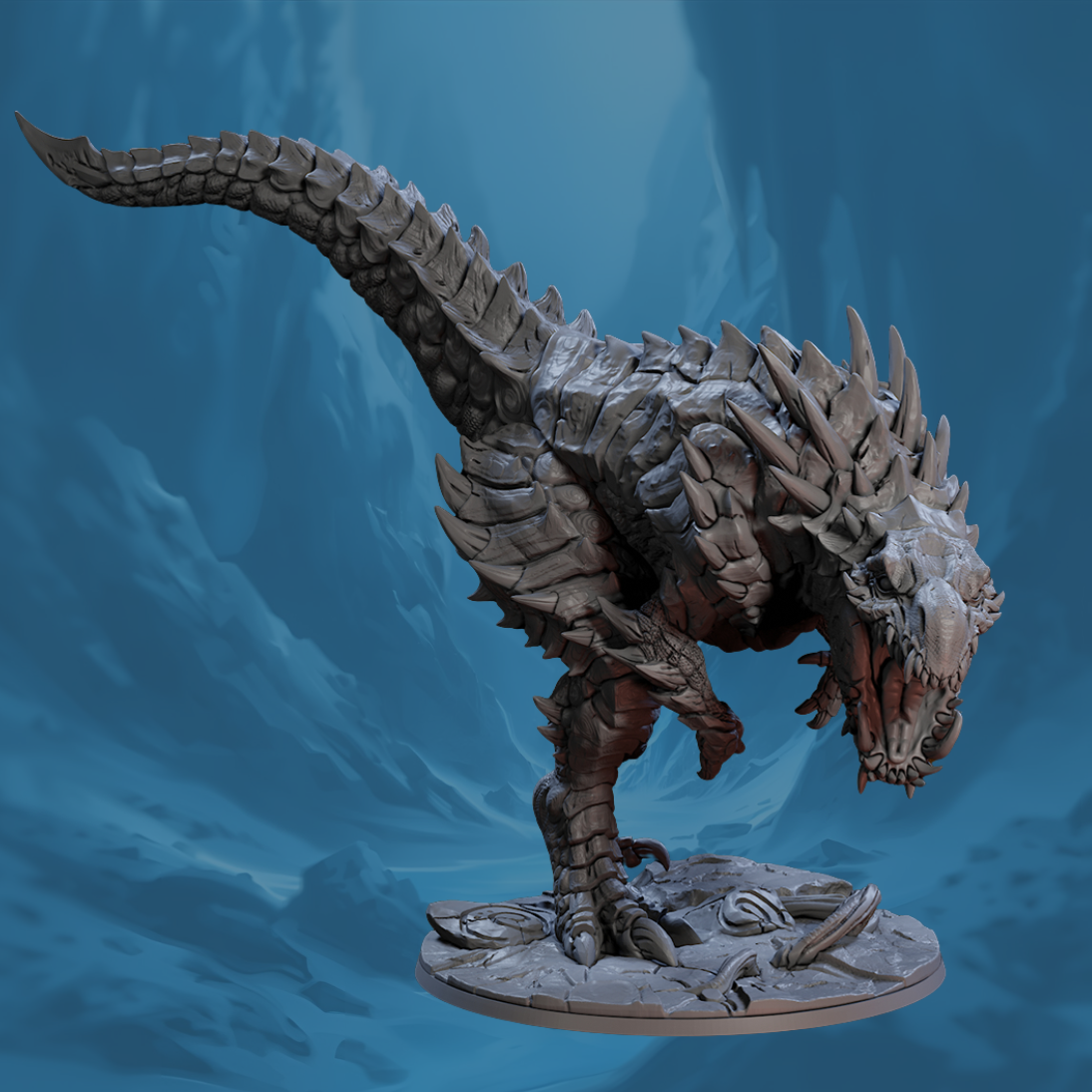 Frostheart Lizardmen - Frostheart Tyrannax