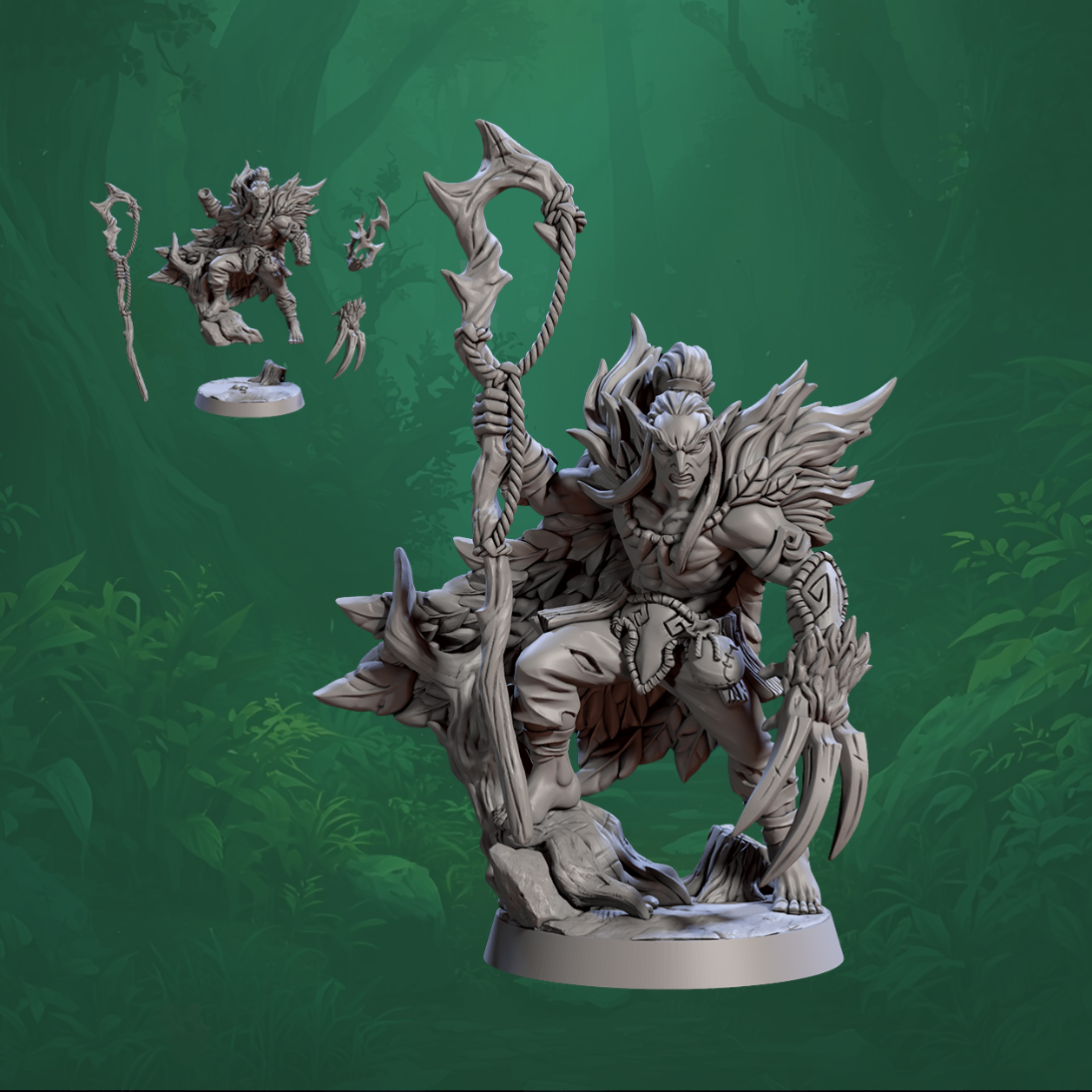 Deepwood Alfar - Uldar the Shapeshifter