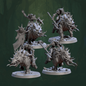 Faldorn Hobgoblins - Faldorn Warhog Riders