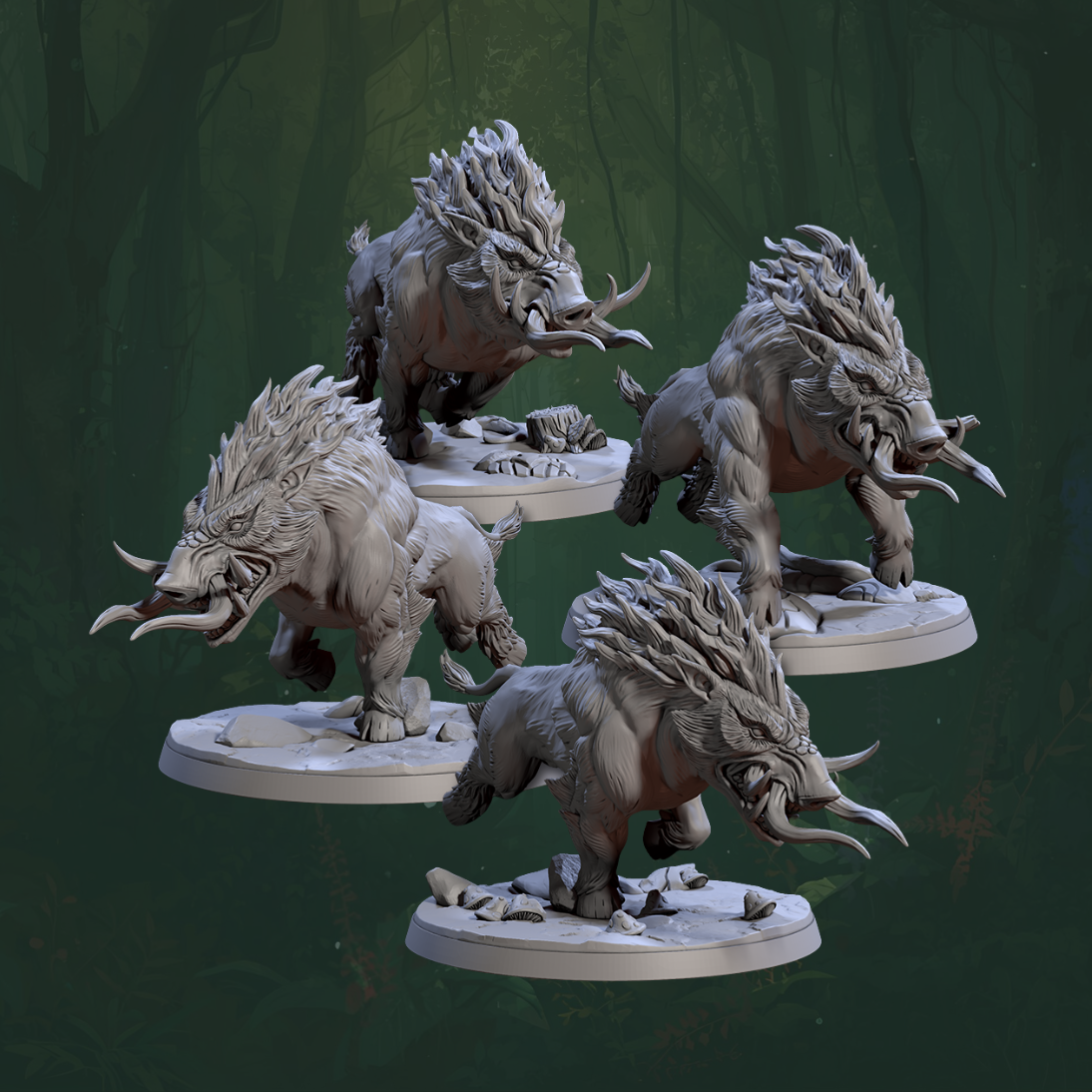 Faldorn Hobgoblins - Faldorn Warhogs • Wild