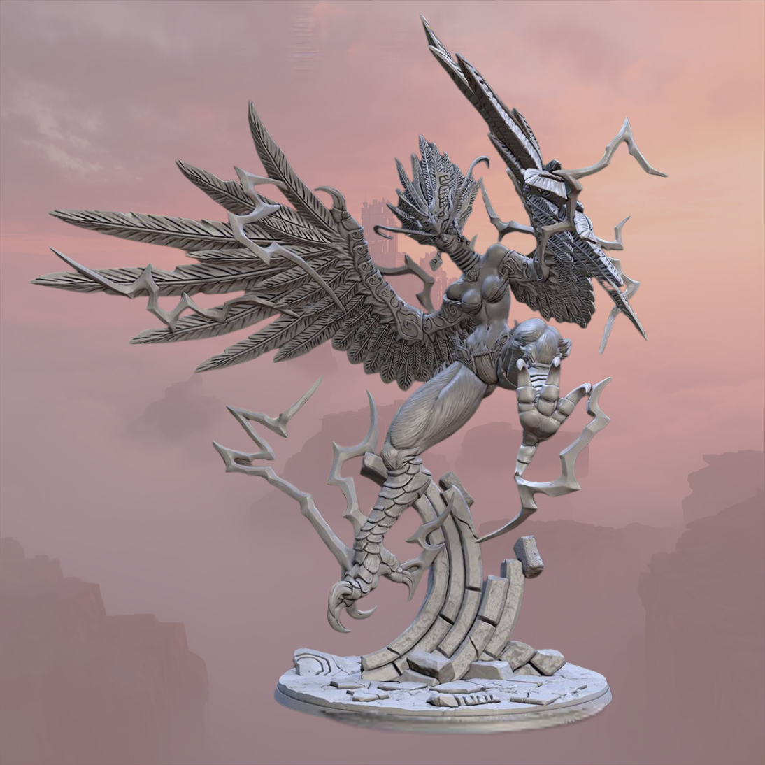 Raid at the Temple of Zephyra - Zephyra • Monarch of the Storm