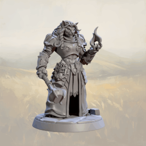 Solarmane Rakshakin - Asha'rinn • Sun Templar