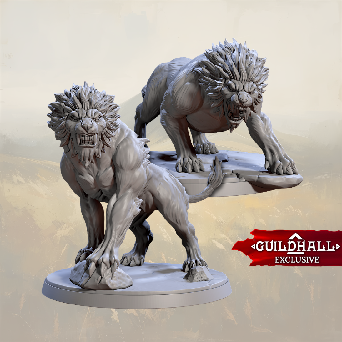Solarmane Rakshakin - Tarak Lions • Guildhall Exclusive