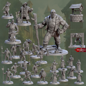 Villagers & Townsfolk vol. 1 - Complete Set