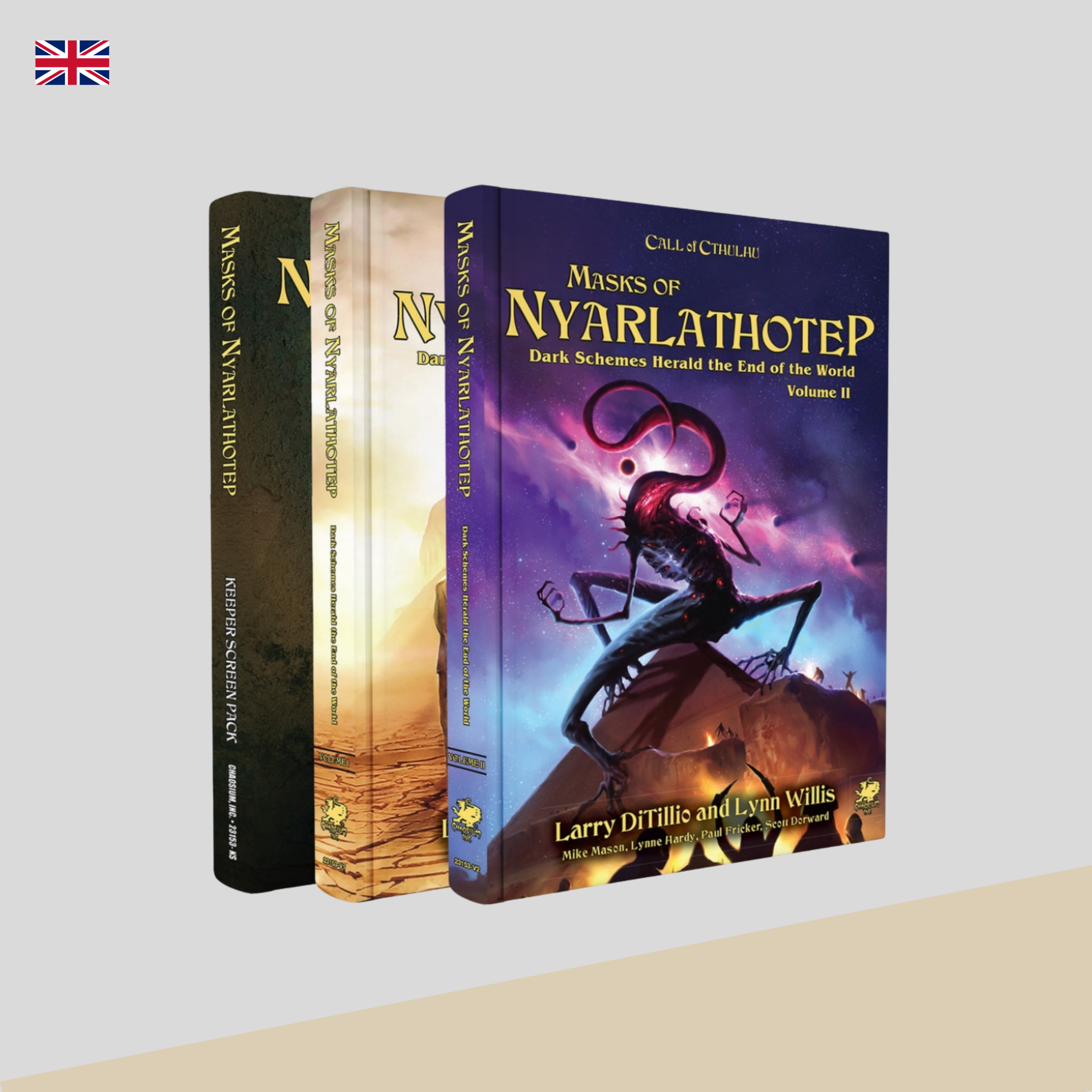 Call of Cthulhu Masks of Nyarlathotep Slipcase Set
