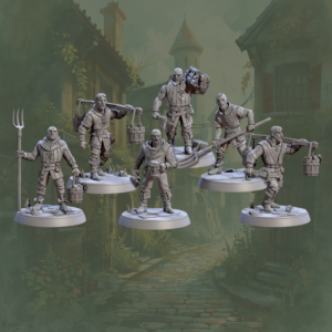 Villagers & Townsfolk vol. 1 - Townsfolk Peasants
